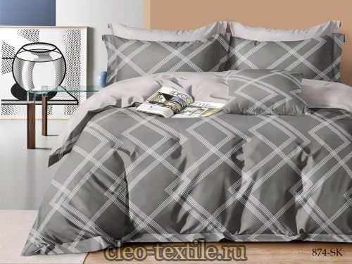 кпб cleo "satin de luxe" 1,5 спальный 15/874-sk