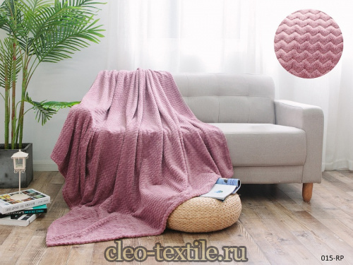 Плед Cleo "Royal plush" 200*220 200/015-RP