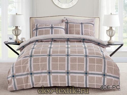 постельное белье cleo pure cotton 20/406-pc двуспальное
