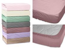 простыня на резинке cleo микросатин 160*200*25 160/020-ptr