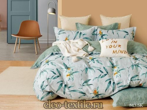 кпб cleo "satin de luxe" евро 31/843-sk