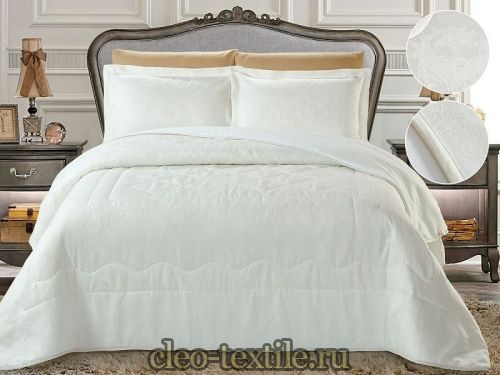 покрывало cleo vermont 240*260 240/001-vru фото в каталоге cleo-textile.ru