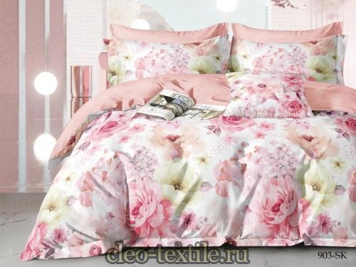 кпб cleo "satin de luxe" 1,5 спальный 15/903-sk/ch