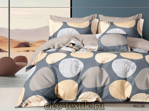 кпб cleo "satin de luxe" двуспальный 20/902-sk/ch