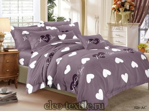 кпб cleo "art color" двуспальный 20/026-ac