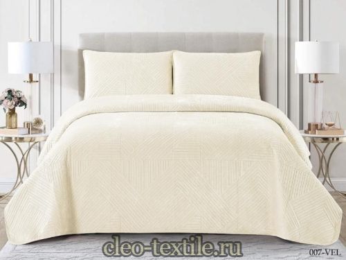 покрывало cleo "velluto" 230*250 230/007-vel фото в каталоге cleo-textile.ru