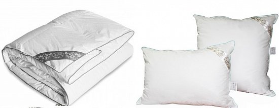 Новая коллекция подушек и одеял ПУХ