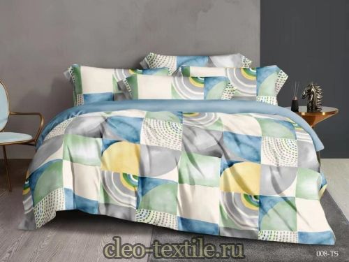 кпб cleo "soft tencel" двуспальный 22/008-ts