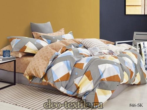 кпб cleo "satin de luxe" двуспальный 22/846-sk