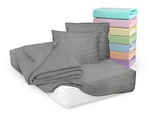 простыня cleo трикотажная на резинке 180*200*25 18/02