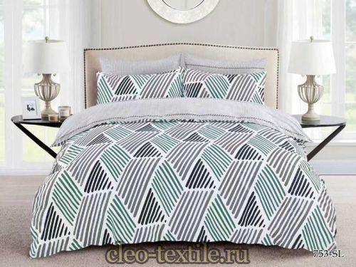 кпб cleo "satin lux" 1,5 спальный cl15/753-sl