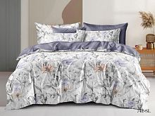 постельное белье cleo satin lux cl31/741-sl евро