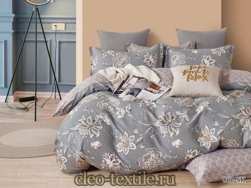 кпб cleo"satin de luxe" 1,5 спальный 15/862-sk