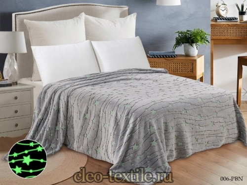 Плед Cleo БАМБУК НЕОН 180*200 180/006-PBN
