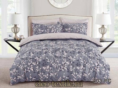 постельное белье cleo pure cotton 15/403-pc 1.5 спальное