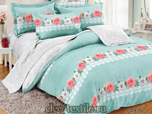 постельное белье cleo pure cotton 41/049-pc семейное