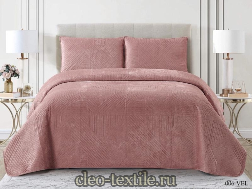покрывало cleo "velluto" 230*250 230/006-vel фото в каталоге cleo-textile.ru