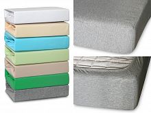 простыня cleo трикотажная на резинке 90*200*25 9/02