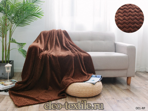 Плед Cleo "Royal plush" 180*200 180/001-RP