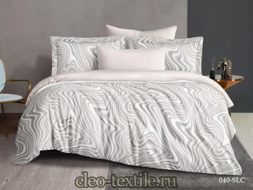 постельное белье cleo satin lux 31/040-sl евро