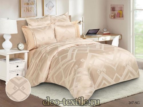кпб cleo "satin jacquard" двуспальный 21/207-sg
