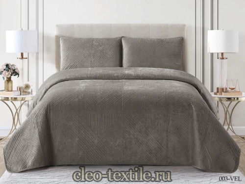 покрывало cleo "velluto" 230*250 230/003-vel фото в каталоге cleo-textile.ru