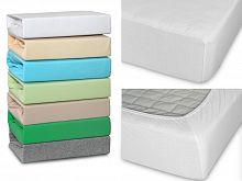 простыня cleo трикотажная на резинке 90*200*25 9/14