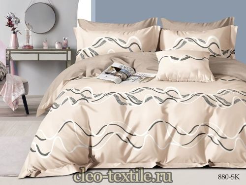 кпб cleo"satin de luxe" 1,5 спальный 15/880-sk