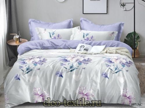 постельное белье cleo art color 20/093-ac двуспальное