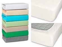 простыня cleo трикотажная на резинке 180*200*25 18/004-tp