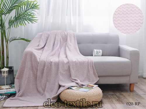 Плед Cleo "Royal plush" 200*220 200/020-RP
