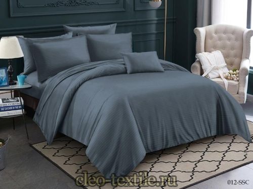 постельное белье cleo stripe satin 16/012-ssc 1.5 спальное