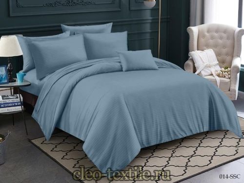 кпб cleo "stripe satin" двуспальный 22/014-ssc