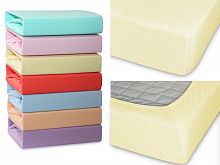 простыня cleo трикотажная на резинке 200*200*25 20/05