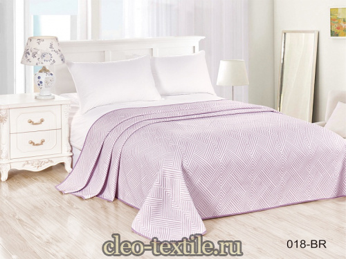 покрывало cleo "барселона" 220*240 220/018-br фото в каталоге cleo-textile.ru