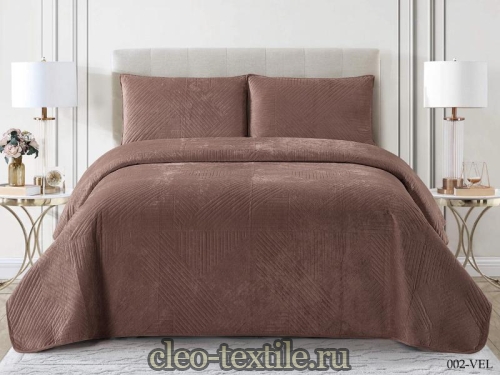 покрывало cleo "velluto" 230*250 230/002-vel фото в каталоге cleo-textile.ru