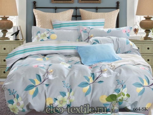 кпб cleo "satin de luxe" 1,5 спальный 15/664-sk