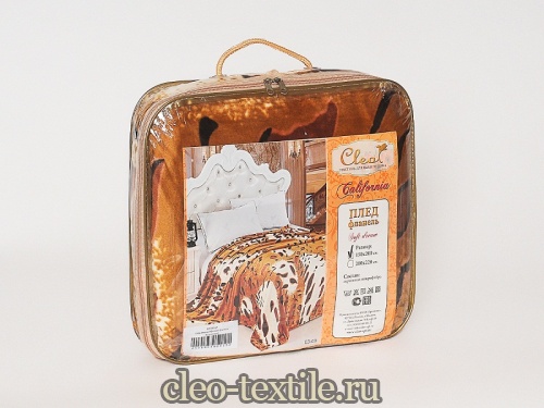 Плед Cleo КАЛИФОРНИЯ 200*220 200/139-pf фото 2