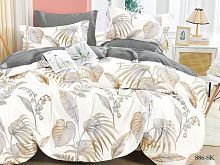 постельное белье cleo satin de' luxe 15/886-sk 1.5 спальное