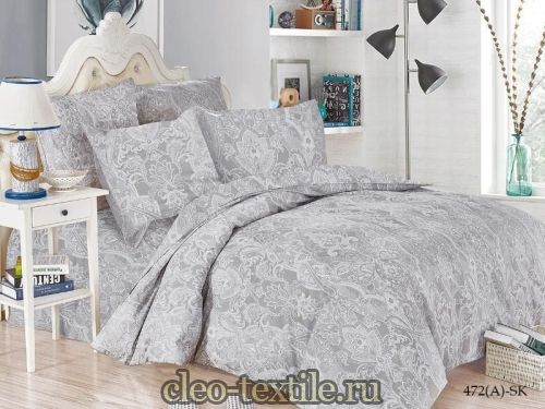 кпб cleo сатин двуспальный 20/472(a)-sln