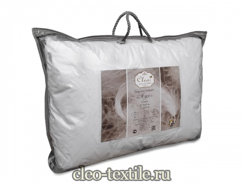 подушка "пух" comfort 900гр. 50*70 50/001-ds фото 2