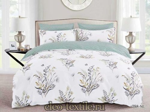 кпб cleo "satin lux" двуспальный cl20/758-sl