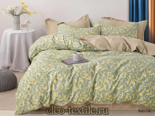 постельное белье cleo satin de' luxe 20/860-sk двуспальное