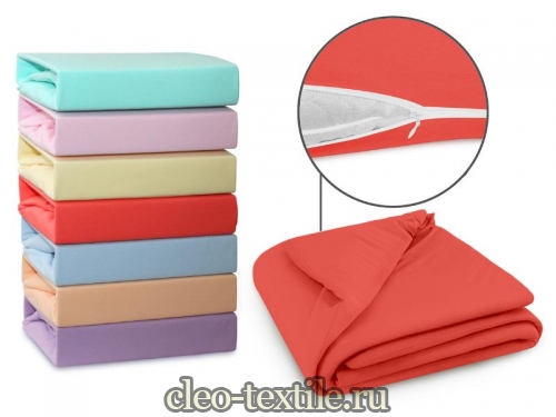 пододеяльник трикотажный на молнии 140*205 140/11