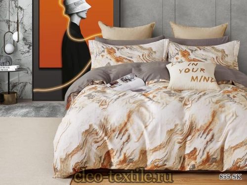 кпб cleo"satin de luxe" 1,5 спальный 15/855-sk