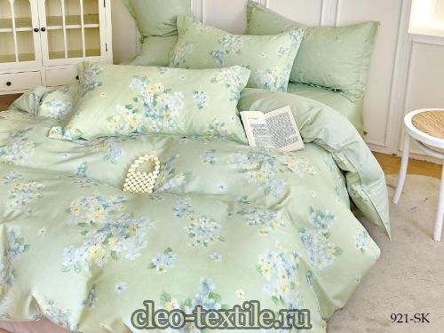 постельное белье cleo satin de' luxe 41/921-sk/ch семейное