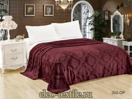 Плед Cleo ПАРМА 200*220 200/002-OP