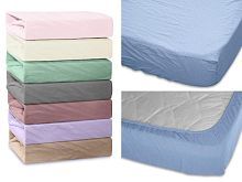 простыня на резинке cleo микросатин 180*200*25 180/048-ptr