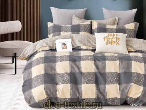 кпб cleo "satin de luxe" 1,5 спальный 15/909-sk/ch